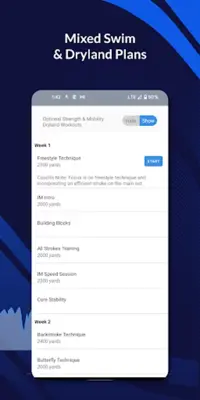 MySwimPro Swim Workout App android App screenshot 0